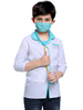 Faschingskostüm Carnival Doctor Kids Weißes Cosplay Set Cosplay Kostüme für Kinder