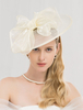 Faschingskostüm Champagne Fascinator Hat Retro Frauen Royal Vintage Kopfbedeckungen Karneval Kostüm