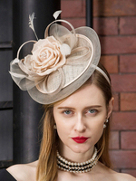 Faschingskostüm Champagne Vintage Hut Frauen Cap Stirnband Retro Kostüm Haarschmuck Karneval Kostüm