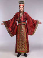 Faschingskostüm Chinese Kostüm Kostüm Han Ancient Emperor Kostüm Herren Kleid Set In 3 Stück