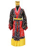 Faschingskostüm Chinesischen Kaisers Karneval Kostüm Tang Anzug Kostüm Krone Hanfu Dragon Robe Set für Männer Karneval Kostüm