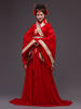 Faschingskostüm Chinesisches Kostüm Hanfu Tang Dynasty Traditionelle alte Frauen-rote Ausstattung Karneval Kostüm Karneval Kostüm