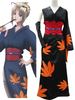 Faschingskostüm Cooles schönes Cosplay Kostüm von Gintama Tsukuyo Karneval Kostüm