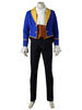 Faschingskostüm Cosplay Kostüm Disney Prince Film Set mit Überzieher&und Schal&Hemd&Hose&und Weste Karneval Kostüm