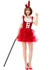 Faschingskostüm Damen Tier Kostüme Red Karneval Kostüm Headwear Polyester Urlaub Kostüme Karneval Kostüm