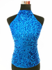 Faschingskostüm Damenkleidung für Latein-Tanz aus Lycra Spandex Top für Damen Latein Tänzer Polyester Performance mit Vest Karneval Kostüm