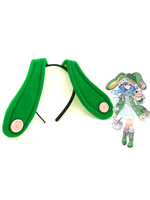 Faschingskostüm Date A Live Himekawa Yoshino Baumwolle Bunny Ear Haarband