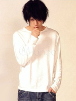Faschingskostüm Death Note L Lawliet Cosplay Kostüm T Shirt Karneval Kostüm