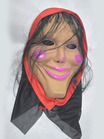 Faschingskostüm Die Purge Maske Karneval Kostüm Smiley Clown Scary Maskerade Kostüm Zubehör Karneval Kostüm