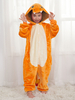 Faschingskostüm Dinosaurier Onesie Pyjamas Kigurumi Charizard Orange Winter Nachtwäsche Maskottchen Tier Faschingskostüm