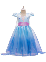 Faschingskostüm Disney Gefrorene 2 Elsa New Edition Cosplay Kleid für Kinder