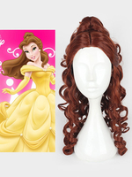 Faschingskostüm Disneys schöne und das Biest Belle Cosplay Perücke Cartoon Cosplay Perücke