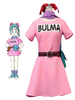 Faschingskostüm Dragonball Bulma Karneval Cosplay Kostüm Karneval Kostüm