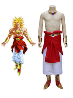 Faschingskostüm Dragonball Z Cosplay Kostüm Legendäre Super Saiyajin Broli Anzug Anime Cosplay Kostüm Karneval Kostüm