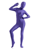 Faschingskostüm Dunkellila Lycra Spandex Zentai-Anzug für Frauen