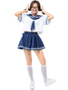 Faschingskostüm e Damen Sailor Rock Top Polyester Karneval Kostüm Urlaub Kostüme Karneval Kostüm