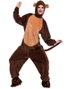Faschingskostüm e Kigurumi Pyjamas Monkey Woman s Velour Schuhe Cover Jumpsuit Karneval Kostüm