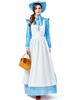 Faschingskostüm e Womans Maid Printed Hat Schürze Lace Karneval Kostüm Urlaub Kostüme Karneval Kostüm
