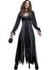 Faschingskostüm e Womans Zombie Black Dress Choker Tüll Karneval Kostüm Urlaub Kostüme Karneval Kostüm