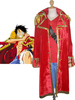 Faschingskostüm Ein Stück Luffy Cosplay Kostüm in Rot