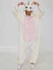Faschingskostüm Einhorn Kigurumi Pyjamas Onesie pelzigen Schwanz weißen Flanell Overall Kigurumi Kostüme Karneval Kostüm