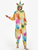 Faschingskostüm Einhorn-Pyjamas Kigurumi Onesie Karneval Träumen Stern gelben Flanell Frauen Overall Karneval Kostüm