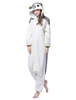 Faschingskostüm Erwachsene Kigurumi Pajama 2021 Weiß Hedgehog Flannel Karneval Kostüm Overall Karneval Kostüm