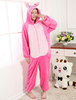 Faschingskostüm Erwachsene Tarnung Pyjamas Flanell Cosplay in anderen Stylen Unisex und Rosa Flanell Overall Karneval Kostüm