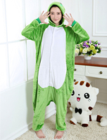 Faschingskostüm Erwachsene Tarnung Pyjamas kostüm Flanell Frosch in anderen Stylen Unisex und Grün Flanell Overall Karneval Kostüm