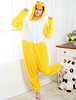 Faschingskostüm Erwachsene Tarnung Pyjamas kostüm Unisex Ente in anderen Stylen und Gelb mit Tier-Formen Design Flanell Overall Karneval Kostüm
