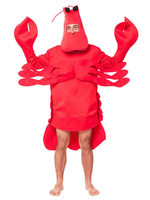 Faschingskostüm Essen Kostüm Krabbenrot Erwachsene Unisex Karneval Kostüm Karneval Kostüm