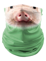 Faschingskostüm Fahrradzubehör Nahtlose Bandana Gesichtsschleier Pig Print Tube Kopfbedeckung Motorrad Riding Face Cover