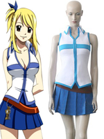 Faschingskostüm Fairy Tail Lucy Cosplay Kostüm Karneval Kostüm