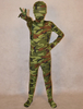 Faschingskostüm Fashion Kind Zentai für Karneval Kostüm in Camouflage