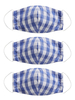 Faschingskostüm Filterelement Adults Masquerade Plaid Kostümzubehör