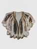 Faschingskostüm Flapper Dress Schal 1920er Jahre Great Gatsby Zubehör Blonde Pailletten Retro Kostümzubehör Karneval Kostüm