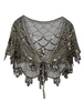 Faschingskostüm Flapper Mädchen Kap 2021 Damen 1920s Great Gatsby Retro Paillettes Schal Wickeln Karneval Kostüm Karneval Kostüm