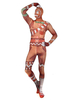 Faschingskostüm Fortnite Merry Marauder Karneval Kostüm Costume Game Schlacht Spandex Lycra Kostüme Karneval Kostüm