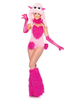 Faschingskostüm Frauen Tier Kostüme Magenta Little Monster 4 Stück Urlaub Kostüme Karneval Kostüm Karneval Kostüm