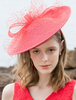 Faschingskostüm Frauen Vintage Hut Red Bow Net Wide Brim Bowler Hat Karneval Kostüm Karneval Kostüm