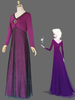 Faschingskostüm Frozen 2 Elsa Cosplay Kostüm Nachthemd