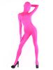 Faschingskostüm Fuchsia Unisex Lycra Spandex Unicolor Zentai Anzüge