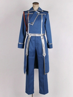 Faschingskostüm Fullmetal Alchemist Roy Mustang Militär Cosplay Kostüm