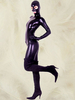 Faschingskostüm Ganzkörper Catsuit mit offenen Augen und Mund