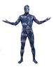 Faschingskostüm Ganzkörper Elastan Zentai aus mit geometrischem Muster
