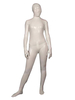 Faschingskostüm Ganzkörper Metallic-Zentai Suit in Weiß