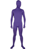 Faschingskostüm Ganzkörper Zentai aus Elastan in Lila