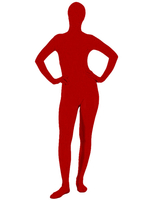 Faschingskostüm GanzkörperZentai aus Elastan in Rot