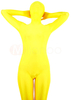 Faschingskostüm Gelbe Lycra Spandex Unisex Zentai-Anzug Karneval Kostüm