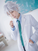 Faschingskostüm Gintama Sakata Ginpa Lehrer Cosplay Kostüm Karneval Kostüm